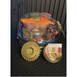 Royal Delights Designer Basket with Rakhi Box