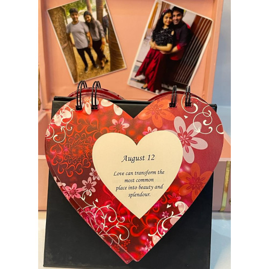 Love Calendar in Trunk Box Valentine’s Day Combo 