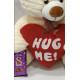 Adorable Hug Me Teddy For Hug Day