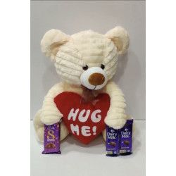 Adorable Hug Me Teddy For Hug Day