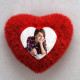 Customised Heart Shaped Fur Cushion 