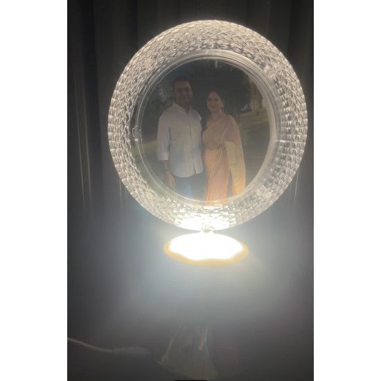 Rotating Crystal Photo Frame