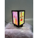 Rotating Rectangular Personalized Lamp