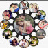 Personalized Wall Clock with 13 Images