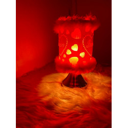 Romantic Red Touch Lamp