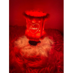 Romantic Red Touch Lamp