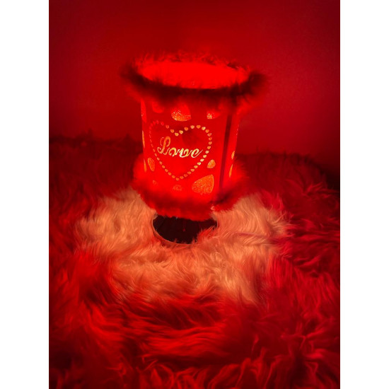 Romantic Red Touch Lamp