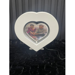 Heart in Heart Photo Frame