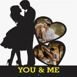 You & Me Personalized Table Standy